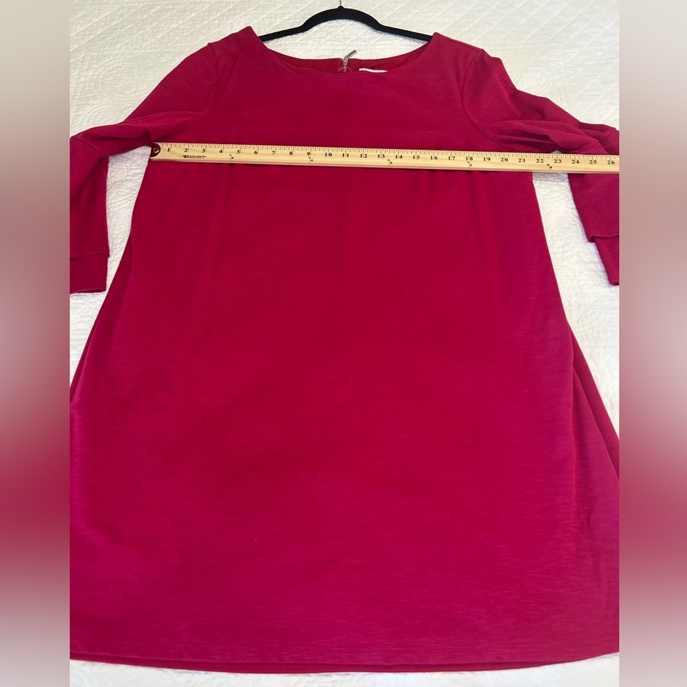 Cato Dark Pink 🩷 Bell Sleeve Dress - Picture 6 of 9